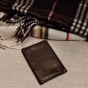 Black Leather Wallet